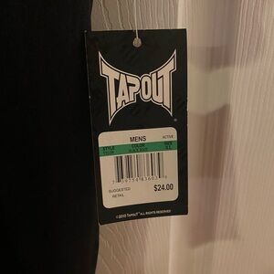 Men’s black Tapout DryFit  shirt SZ XL